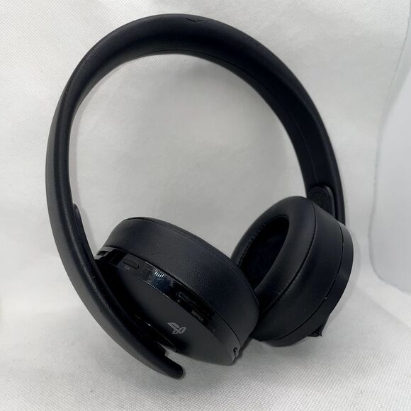Genuine SONY GOLD 7.1 Gaming Headset ‎ Wireless For PS4,PS5, (No Dongle) - Picture 1 of 7